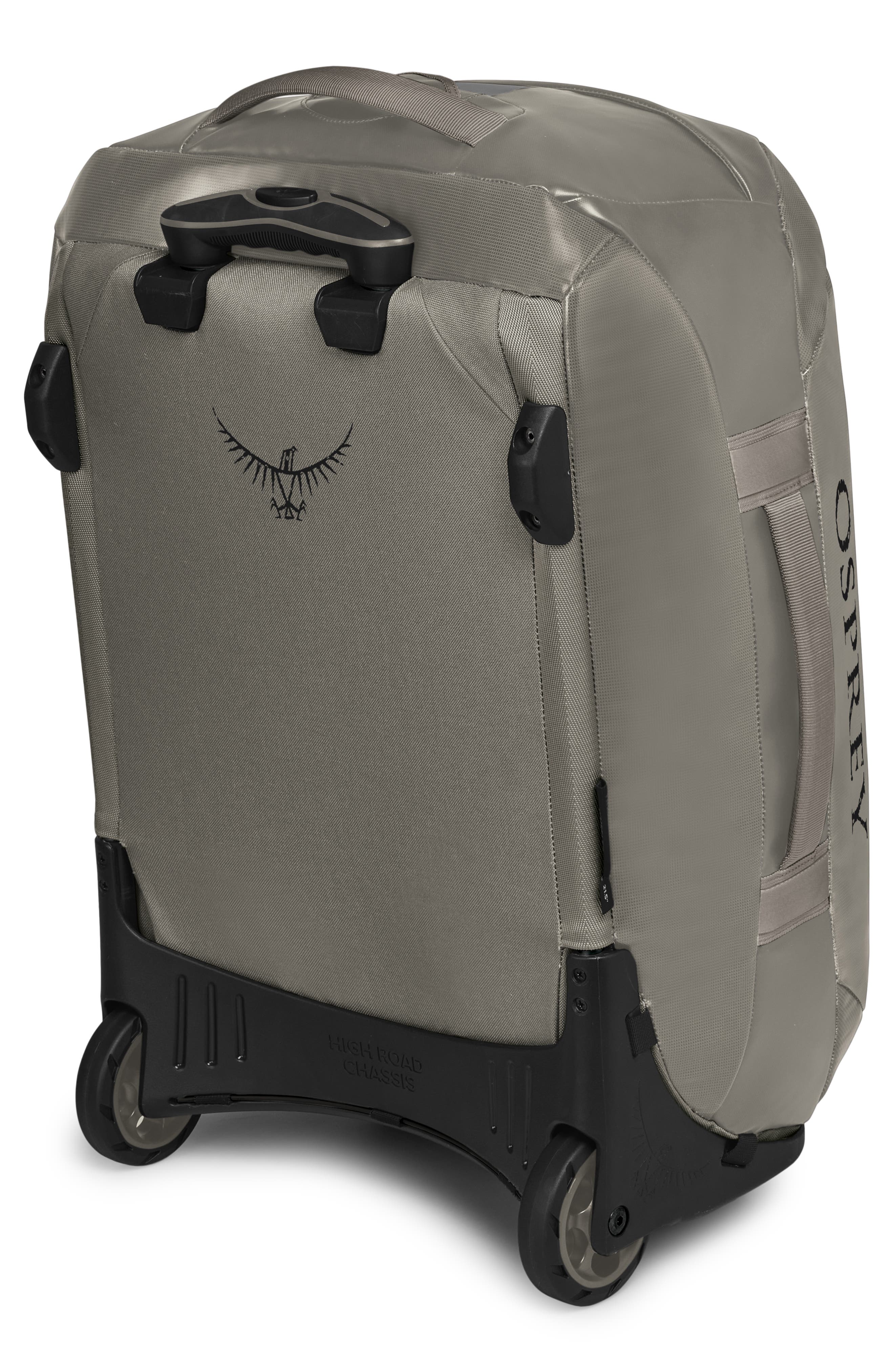 Osprey Transporter 22-Inch 40-Liter Wheeled Duffle Bag, Alternate, color, Tan Concrete