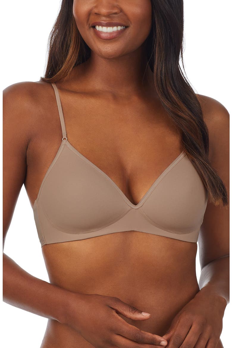 Next to Nothing Wireless Bra, Main, color, MOCHA