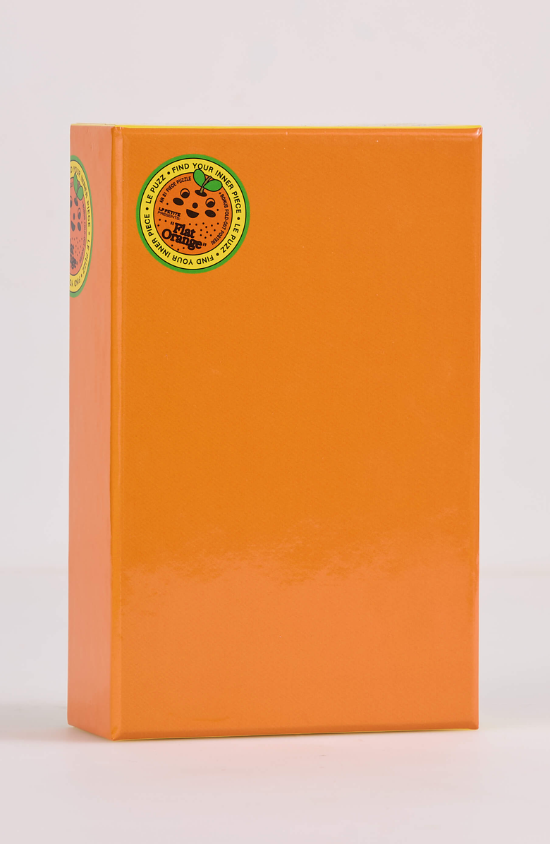 Le Puzz Flat Orange 81 Piece Mini Jigsaw Puzzle, Main, color, NO COLOR