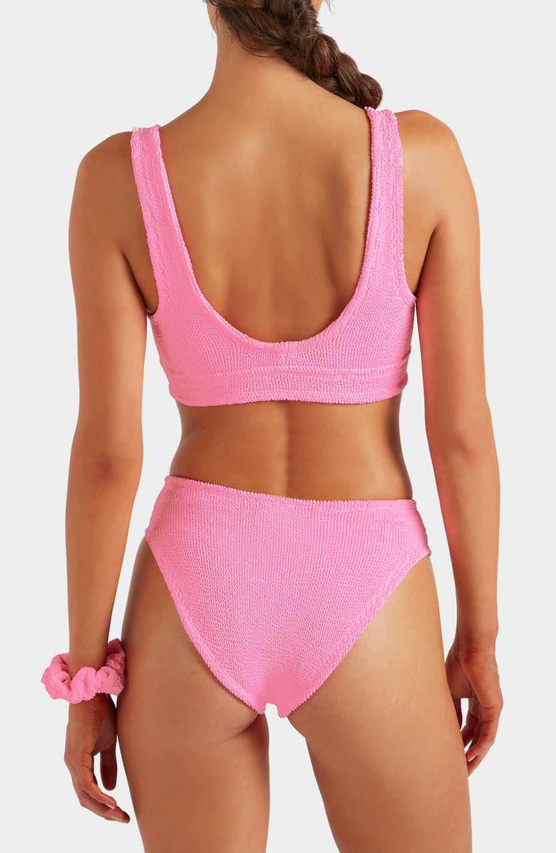 Hunza G Angel Two-Piece Bikini Swimsuit, Alternate, color, Bubblegum