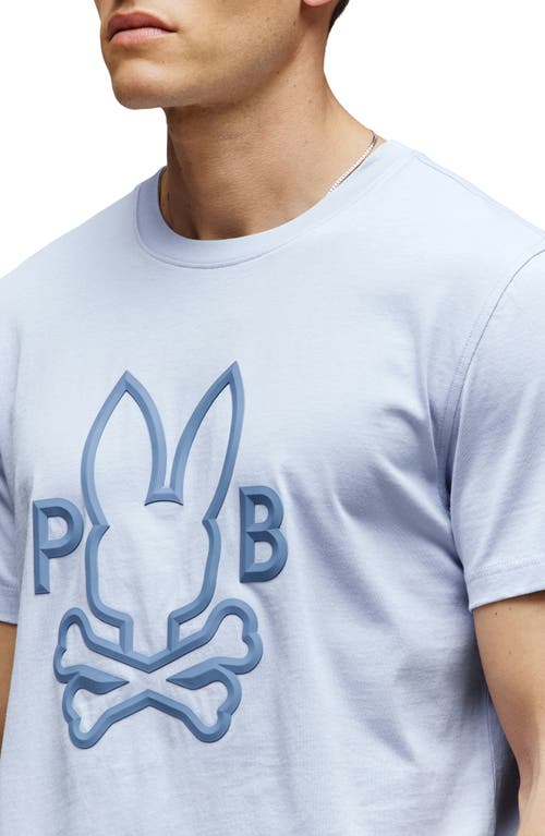 Psycho Bunny Chris Graphic T-shirt In Blue