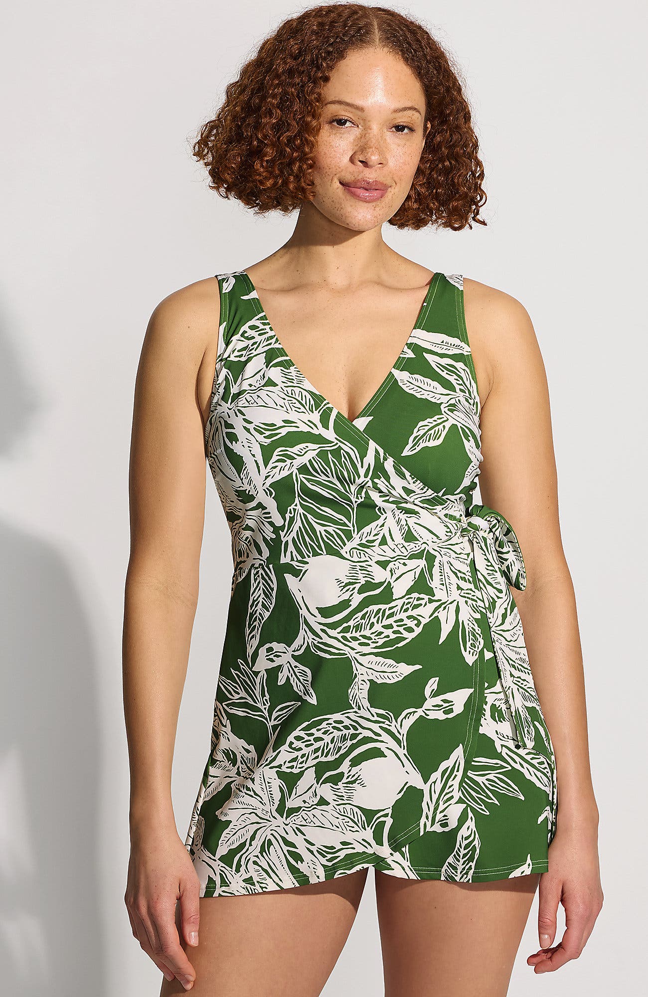Fusion Green Etched Leaves