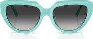 Tiffany & Co. 55mm Gradient Pillow Sunglasses