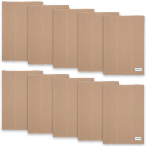 Cotton Burp Cloths - Pack of 10