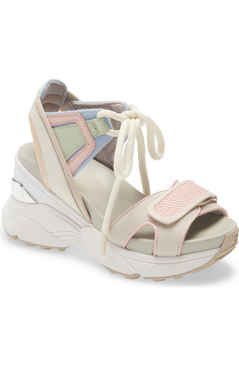 MICHAEL Michael Kors Irma Sneaker Sandal, Main, color, Cream