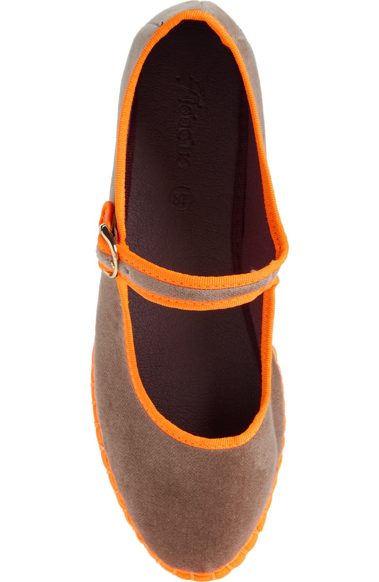 Flabelus Cora Mary Jane Flat, Alternate, color,