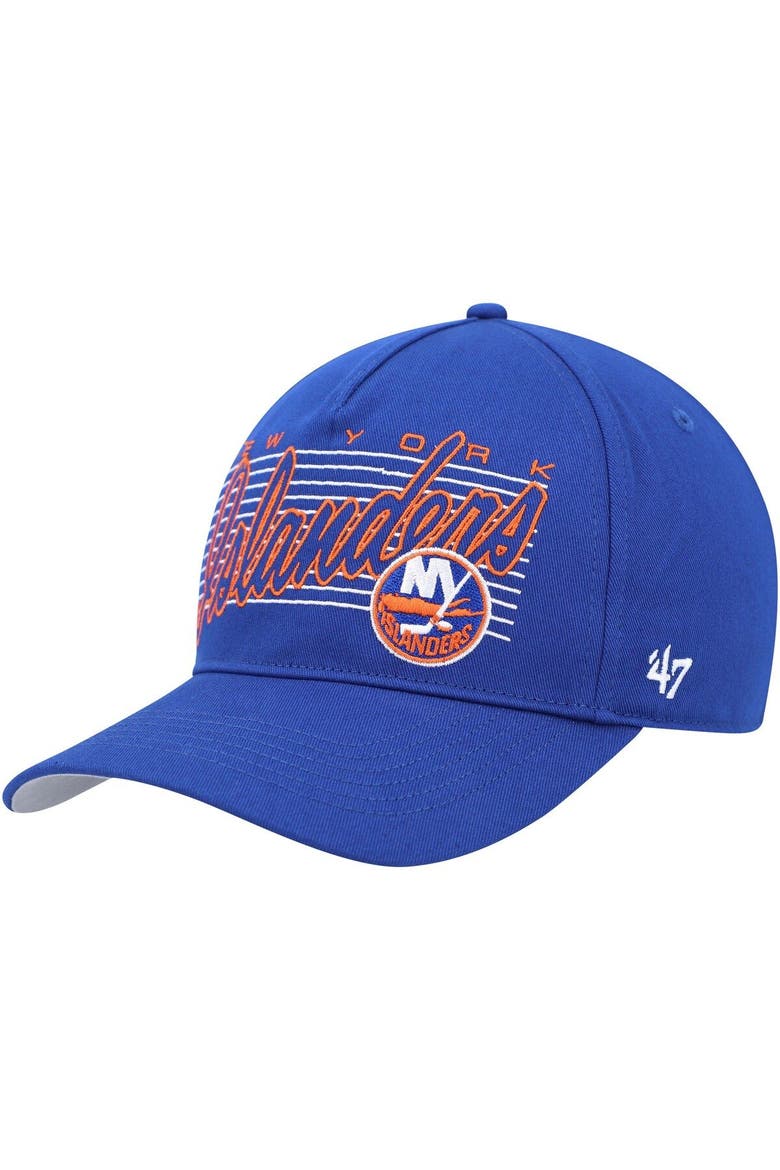 Men's '47 Royal New York Islanders Marquee Hitch Snapback Hat, Main, color, Royal