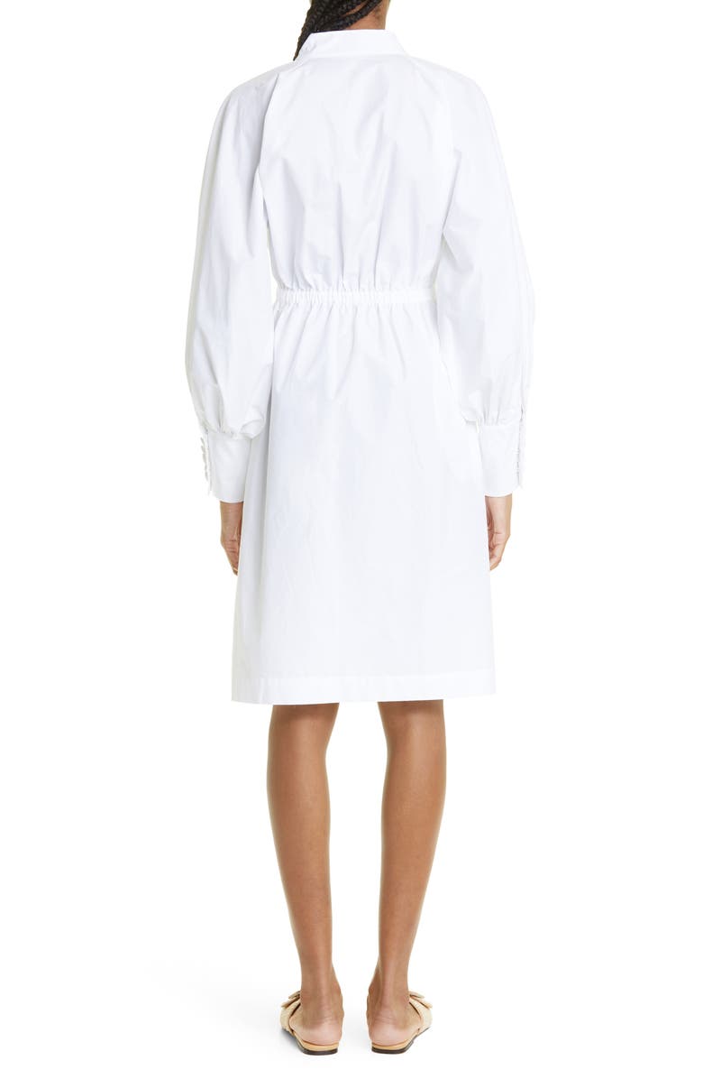 Eleventy Long Sleeve Cotton Poplin Shirtdress, Alternate, color,