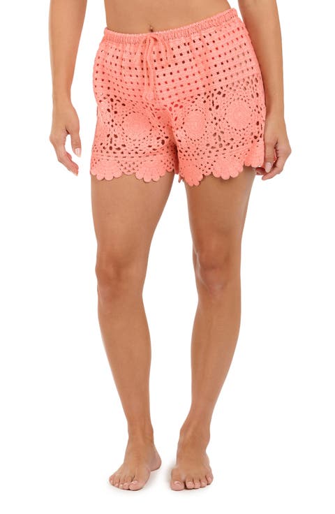 Crochet Cover-Up Shorts