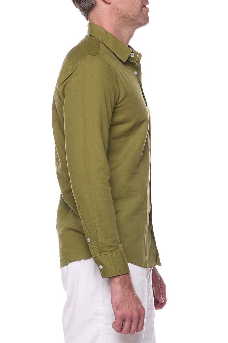 Full Sleeves Resort Shirt, Alternate, color, HENNA GREEN