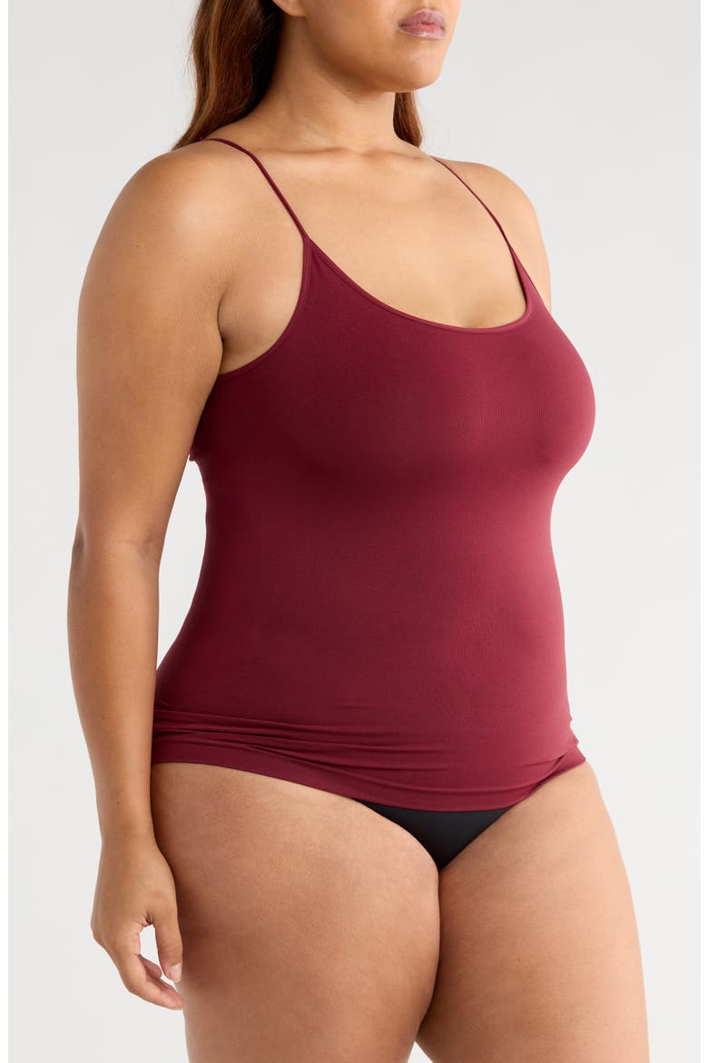 Seamless Layering Camisole, Alternate, color, BURGUNDY FIELD