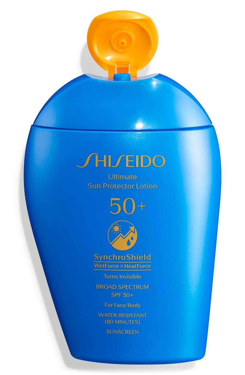 Shiseido Ultimate Sun Protector Lotion SPF 50+ Sunscreen, Alternate, color,