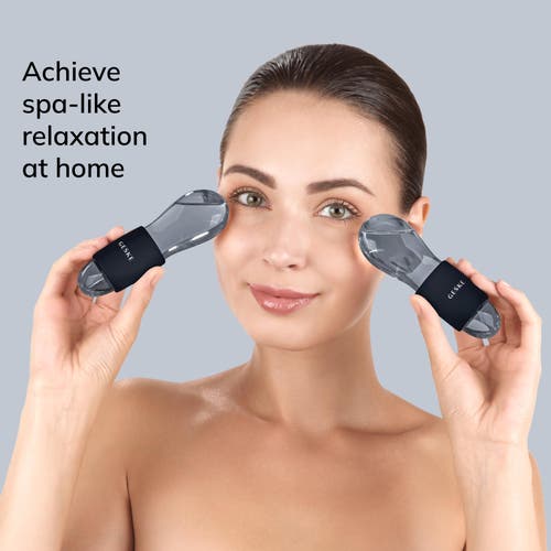 Geske Smartappguided Cool & Warm Duo Eye Massager | 7 In Black