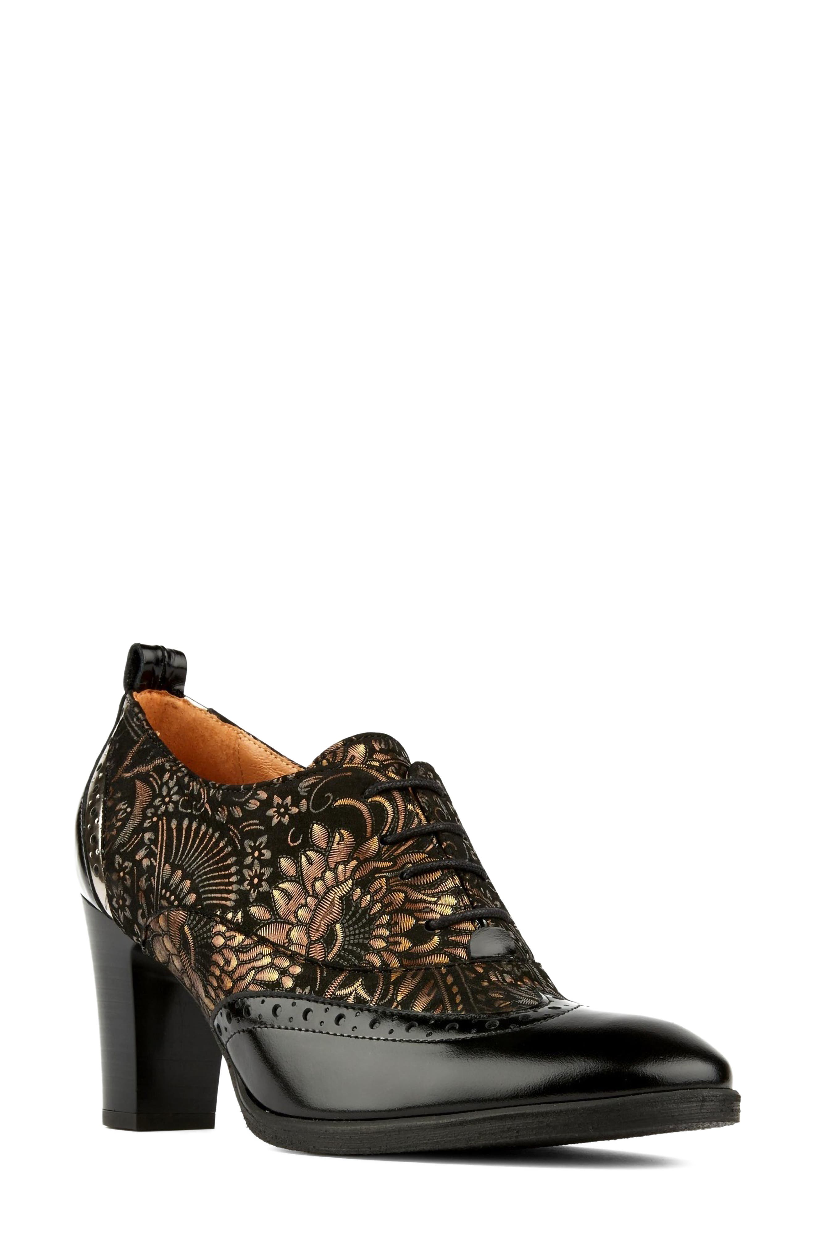 Casino Block Heel Pump, Main, color, BLACK