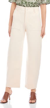 FIFTEEN TWENTY Stevie High Waist Ankle Barrel Leg Pants