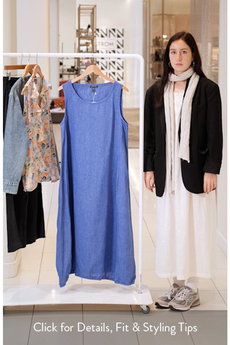 Organic Linen A-Line Dress video