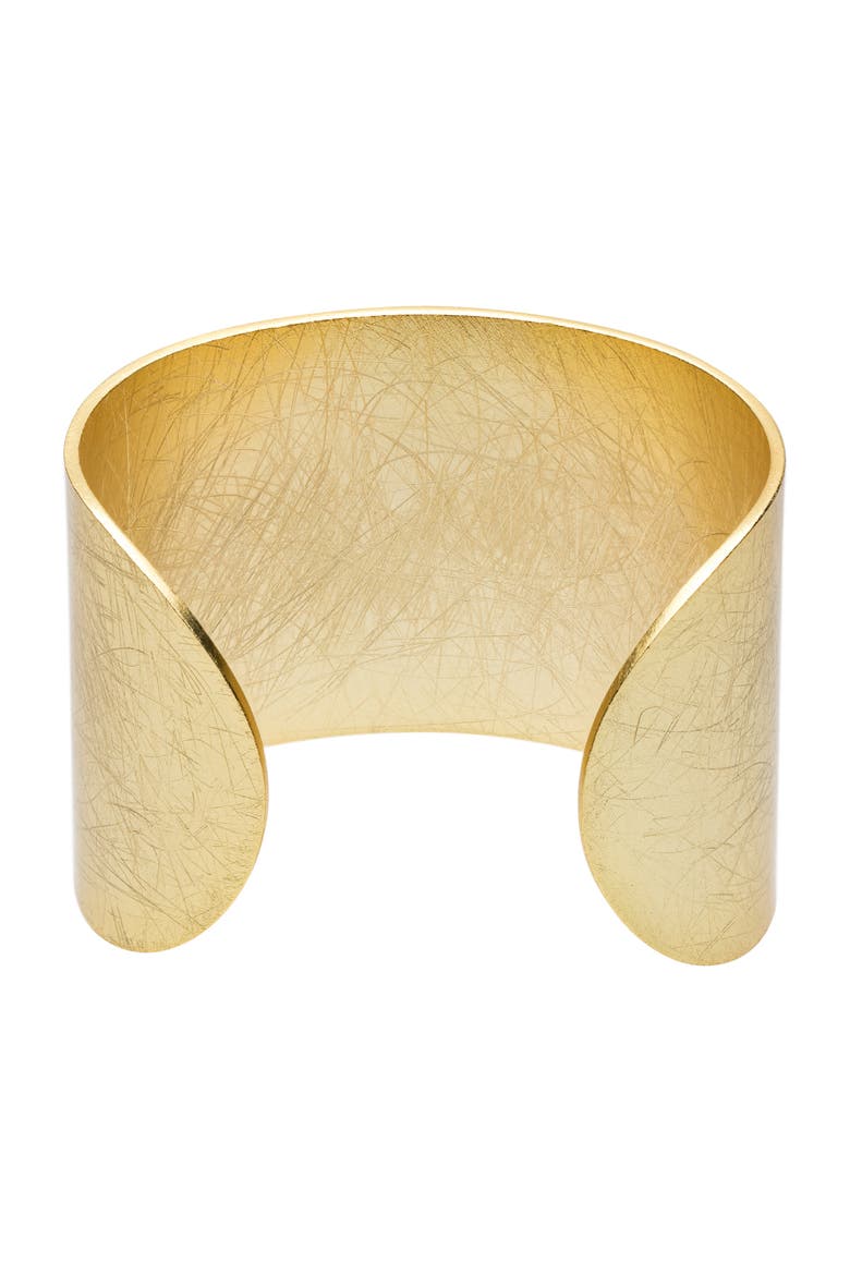Hammered Cuff, Alternate, color, Gold