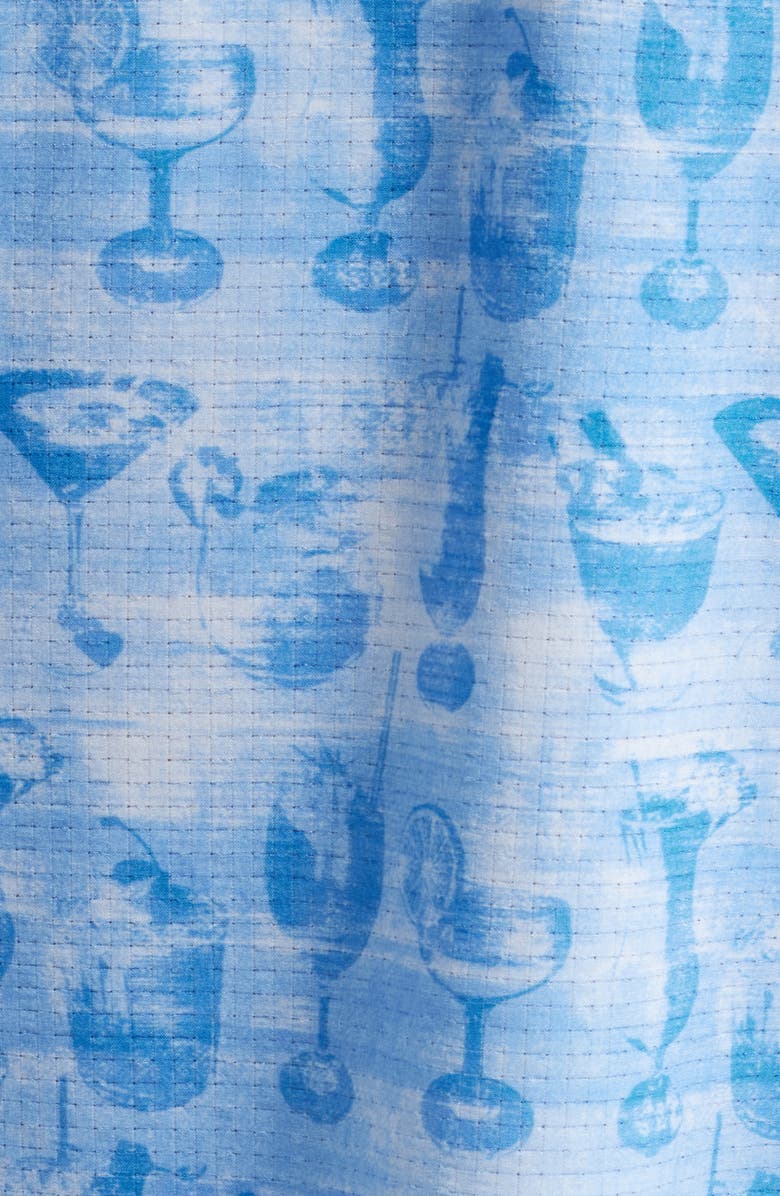 Tommy Bahama Bahama Coast Fizz Impressions IslandZone<sup>®</sup> Polo, Alternate, color, Glacier Blue