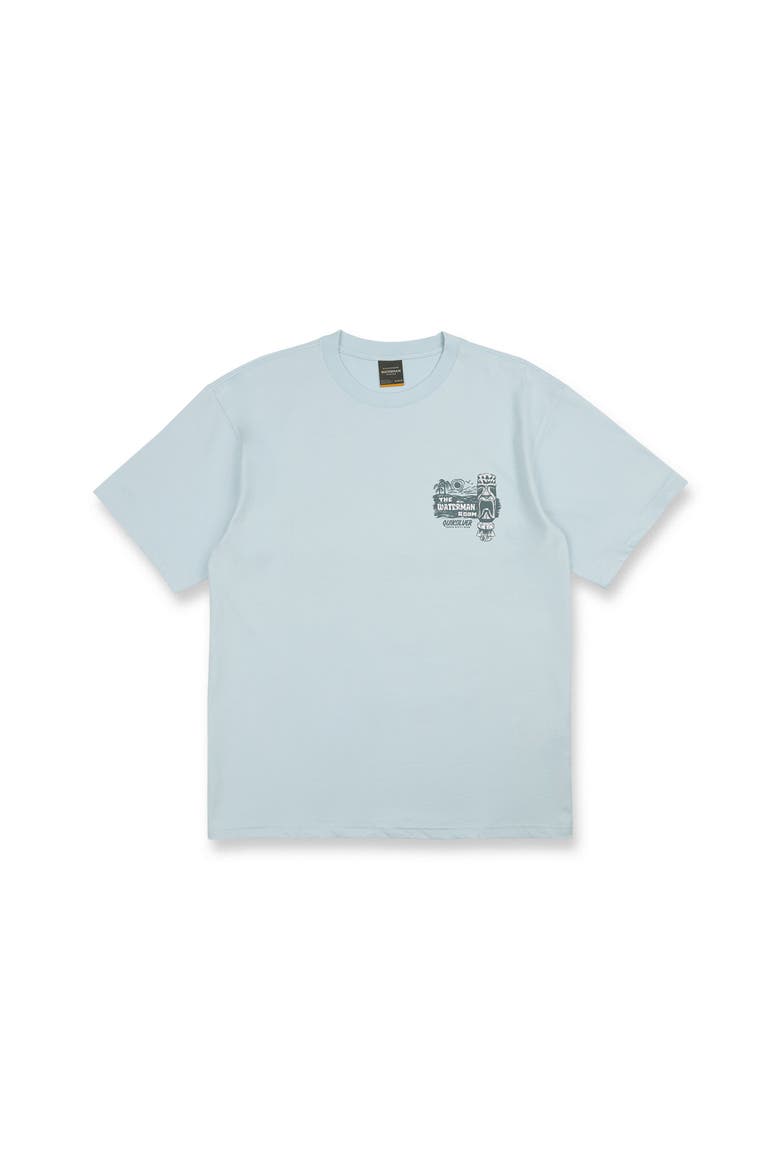 Waterman Room QMT0 Short Sleeve Shirt, Alternate, color, SKYWAY