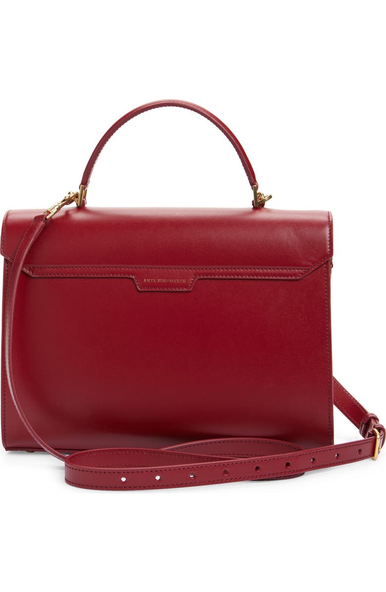 Anya Hindmarch Mortimer Leather Top Handle Bag, Alternate, color,