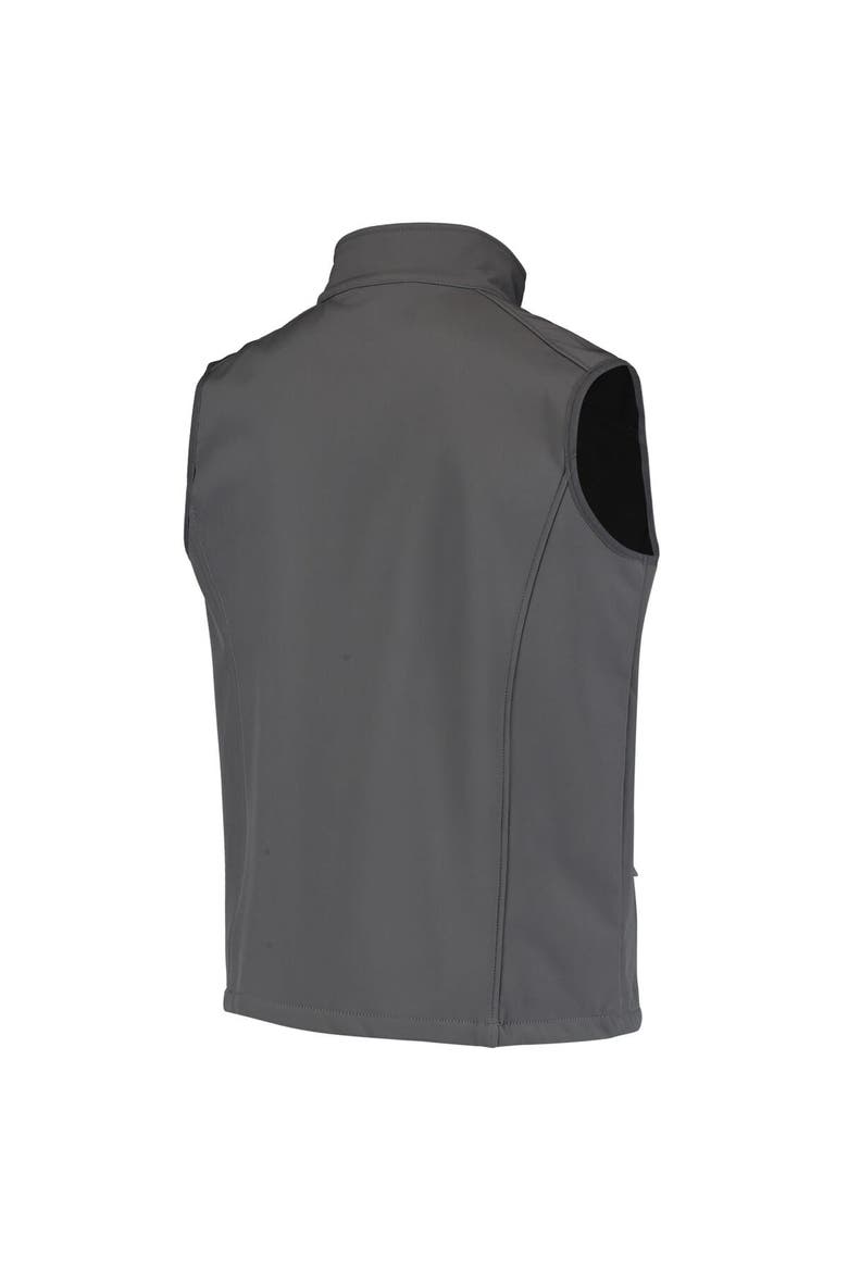 Men's Dunbrooke Charcoal Cleveland Browns Circle Archer Softshell Full-Zip Vest, Alternate, color, Charcoal