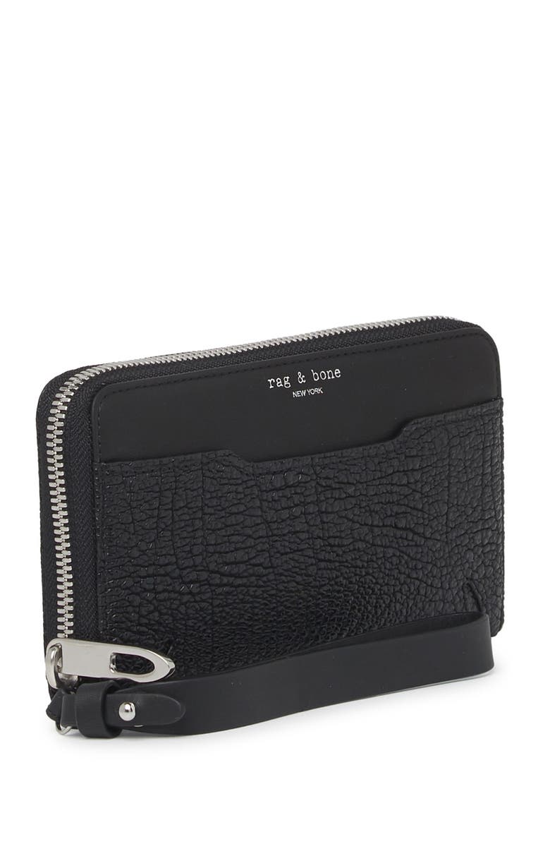 rag & bone Devon Mobile Zip Wallet, Alternate, color, 