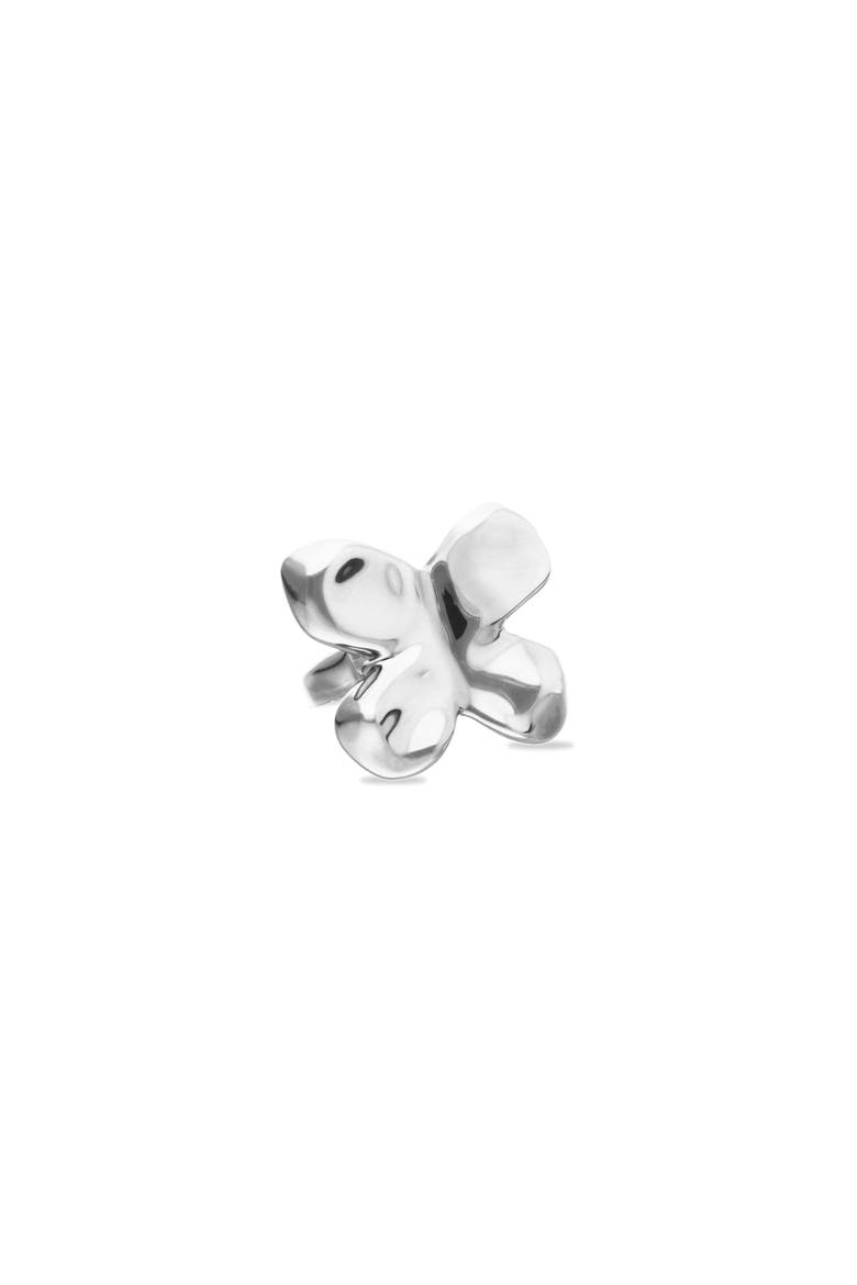 Butterfly Ring in Silver-Tone, Alternate, color, Silver