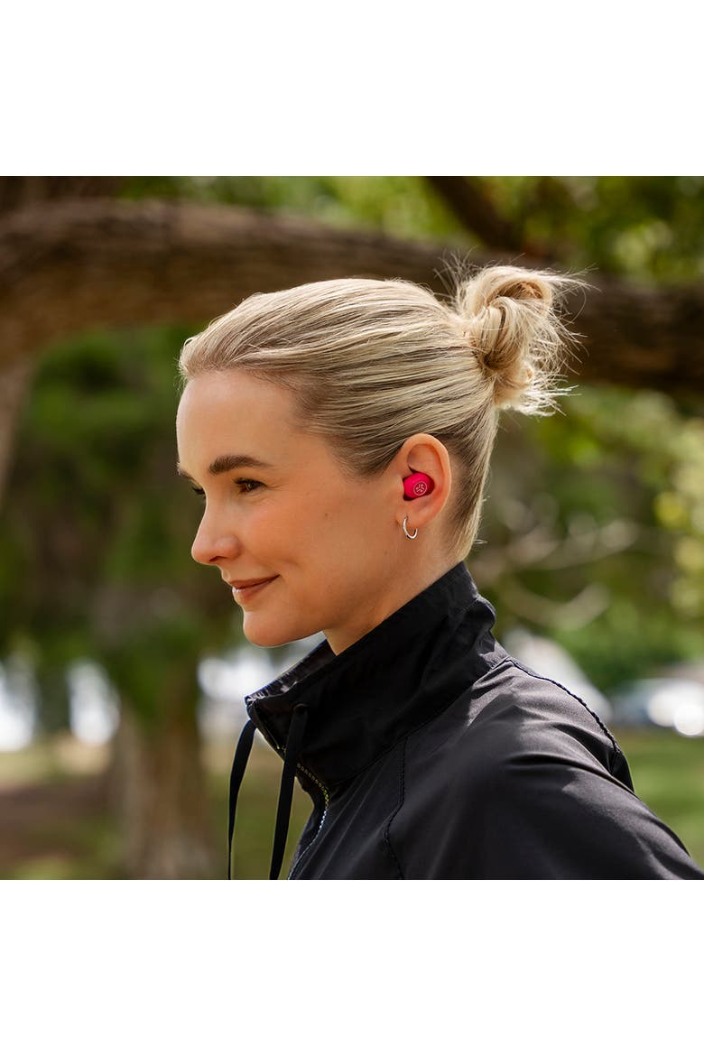 JBuds Mini ANC True Wireless Earbuds, Alternate, color, Vivid Pink