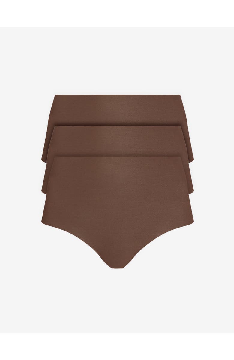 Commando Classic High Rise Bikini 3-Pack, Alternate, color, Black