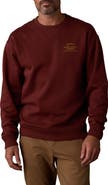 The Normal Brand Oversize Fly Over State Embroidered Crewneck Sweatshirt