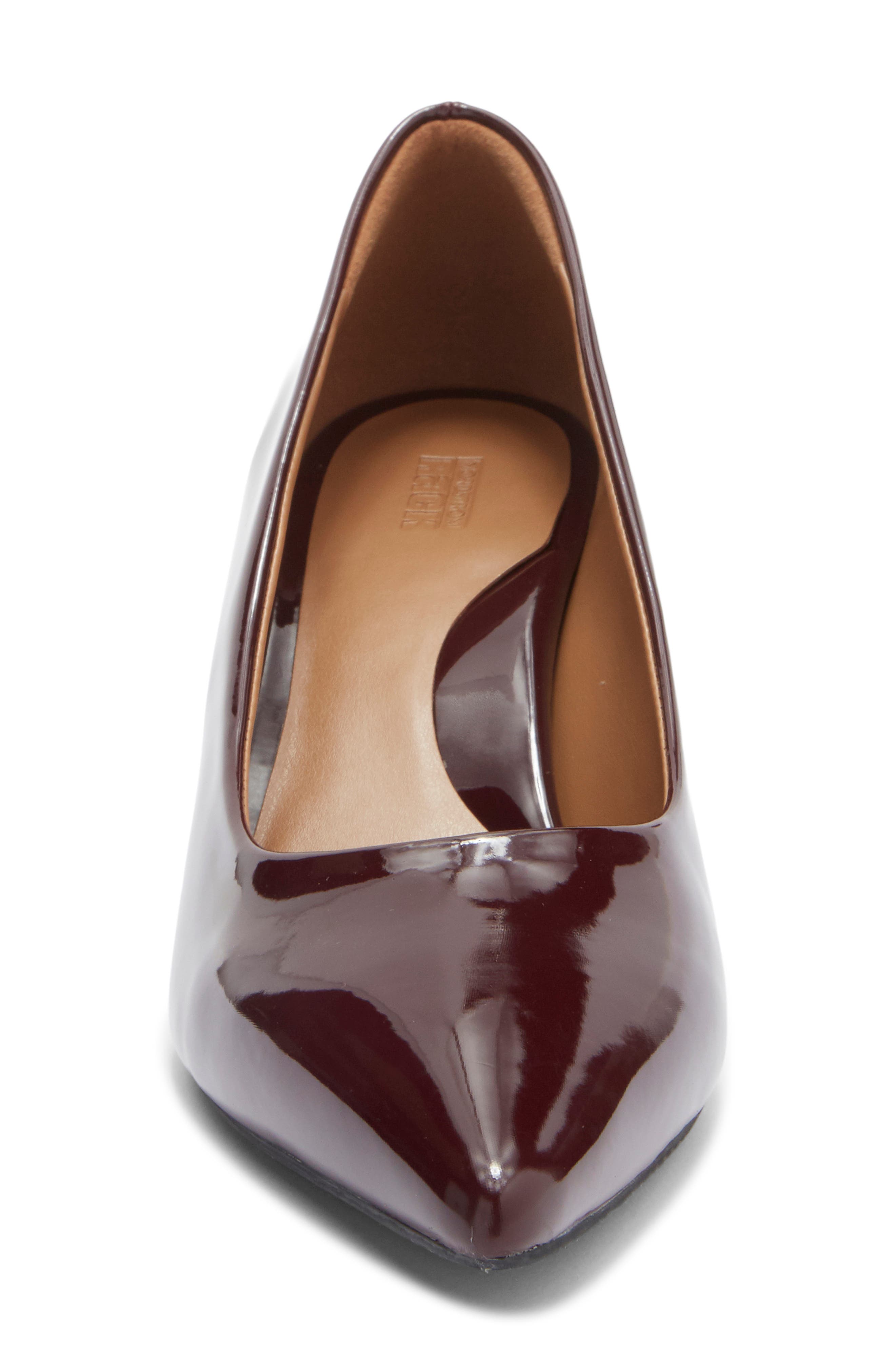 Sammy Pointed Toe Pump, Alternate, color, DEEP BURGUNDY