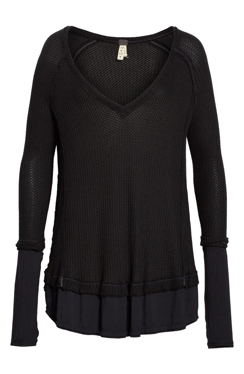 Free People Laguna Thermal Top, Alternate, color, 