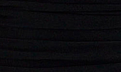 House Of Cb Lini Mesh Gown In Black