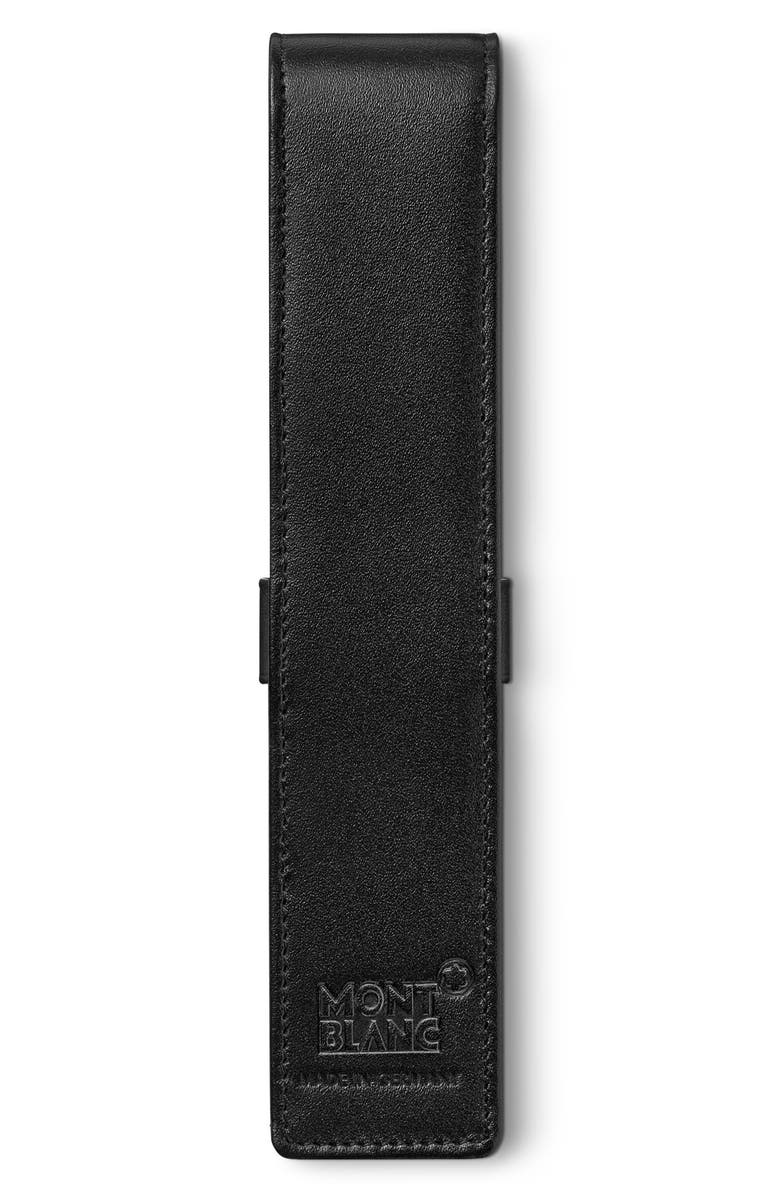 Montblanc Leather Pen Pouch, Alternate, color, 