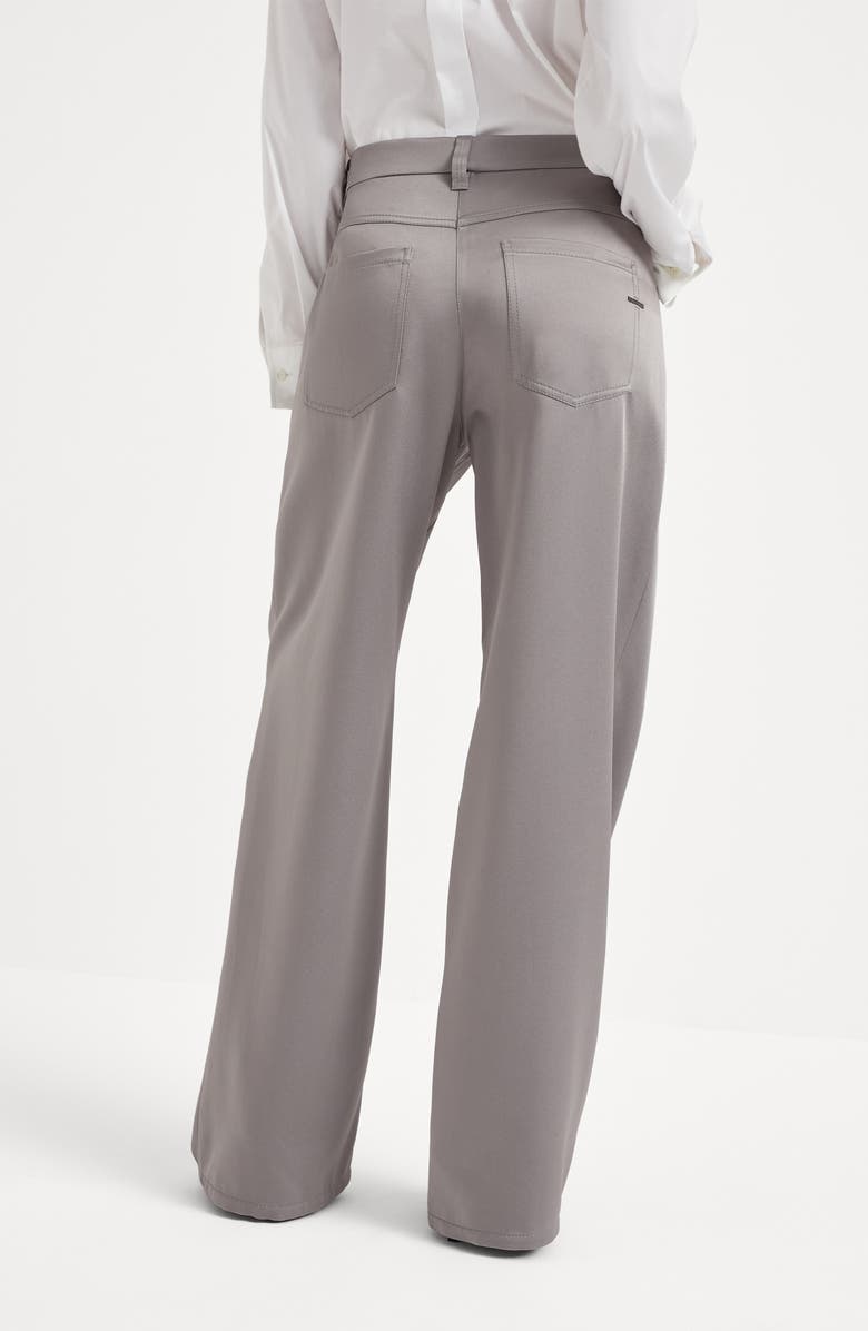 Brunello Cucinelli Five-pocket Wide trousers, Alternate, color, 
