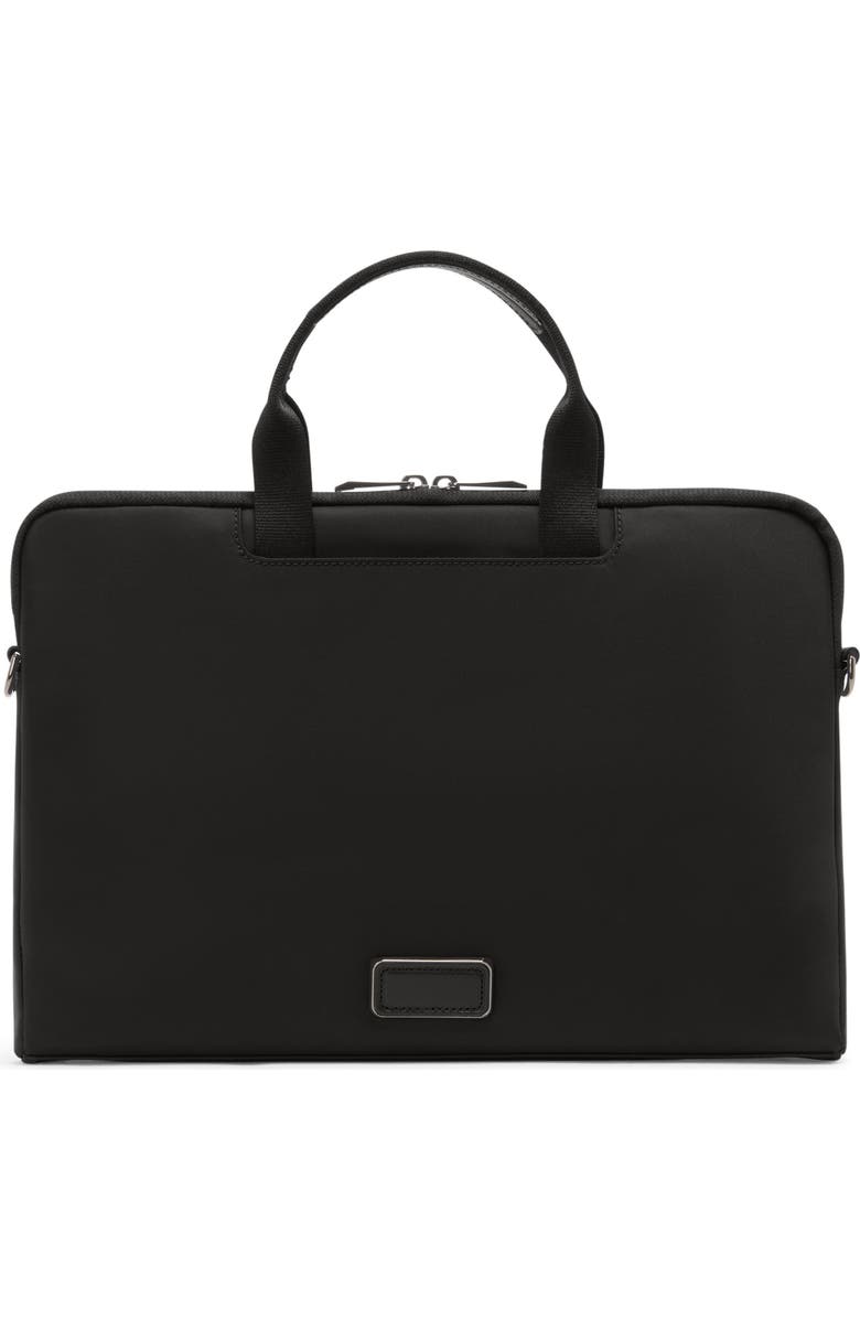 TUMI Dakota Laptop Crossbody, Main, color, Black/ Gunmetal