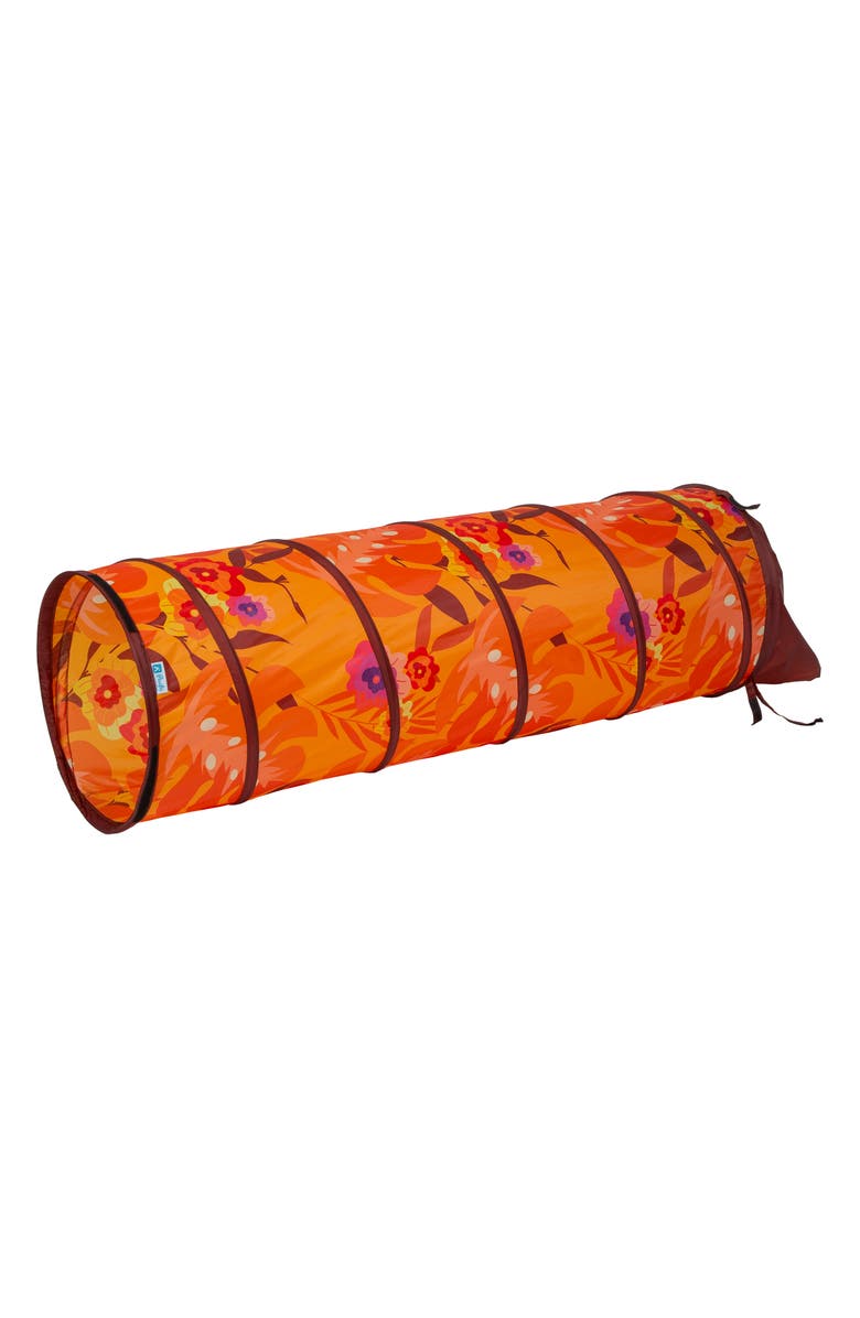 Pacific Play Tents Sunrise Safari Play Tent with Tunnel, Alternate, color, Orange