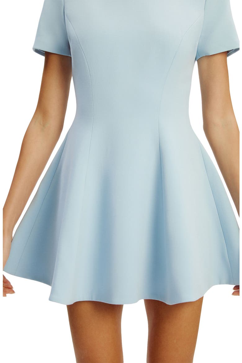 Zephyra Short Sleeve Minidress, Alternate, color, SOFT BLUE