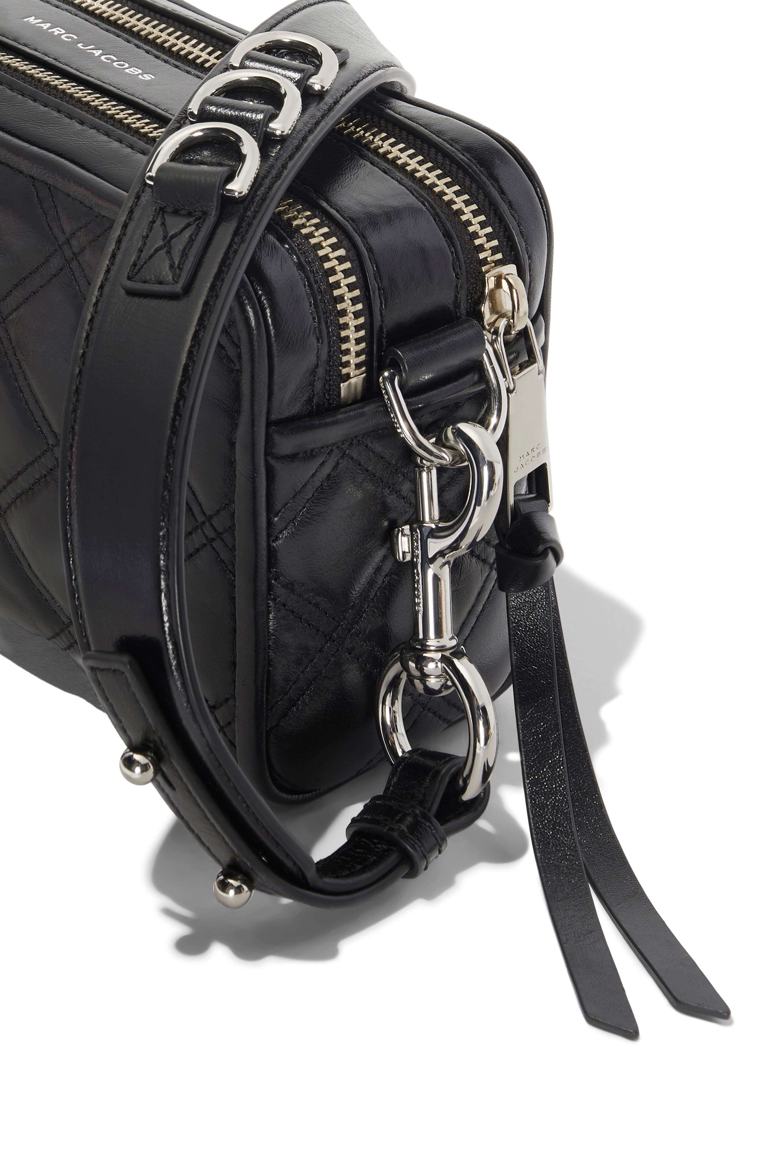 Marc Jacobs The Marc Jacobs The Softshot 21 Quilted Leather Crossbody Bag, Alternate, color, 