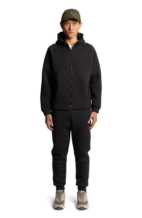 Neoprene Zip Through Hoodie