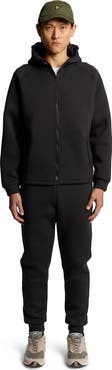 Lyle & Scott Neoprene Zip Through Hoodie