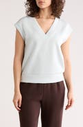 Z by Zella Whisper V-Neck Short Sleeve Knit Top