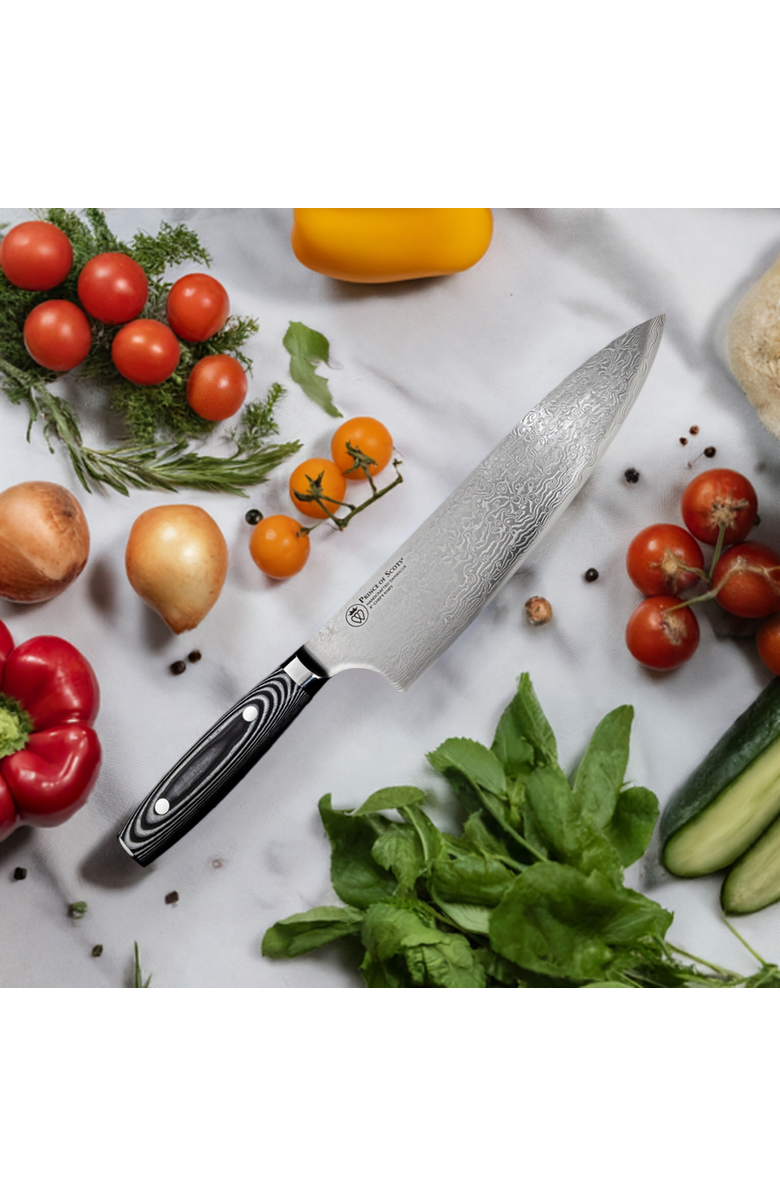 Prince of Scots Damascus Chef's Knife, Alternate, color, NO COLOR