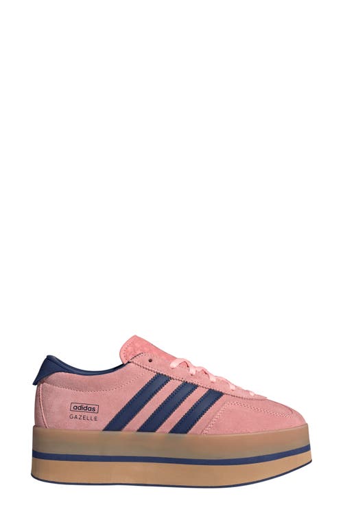 Adidas Originals Gazelle Stack Platform 3-stripes Sneakers In Multi