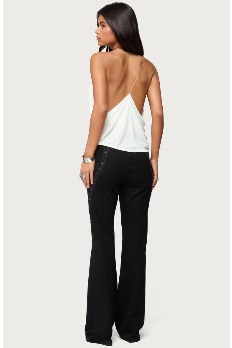 Ainsley Wrap Front Top, Alternate, color, WHITE