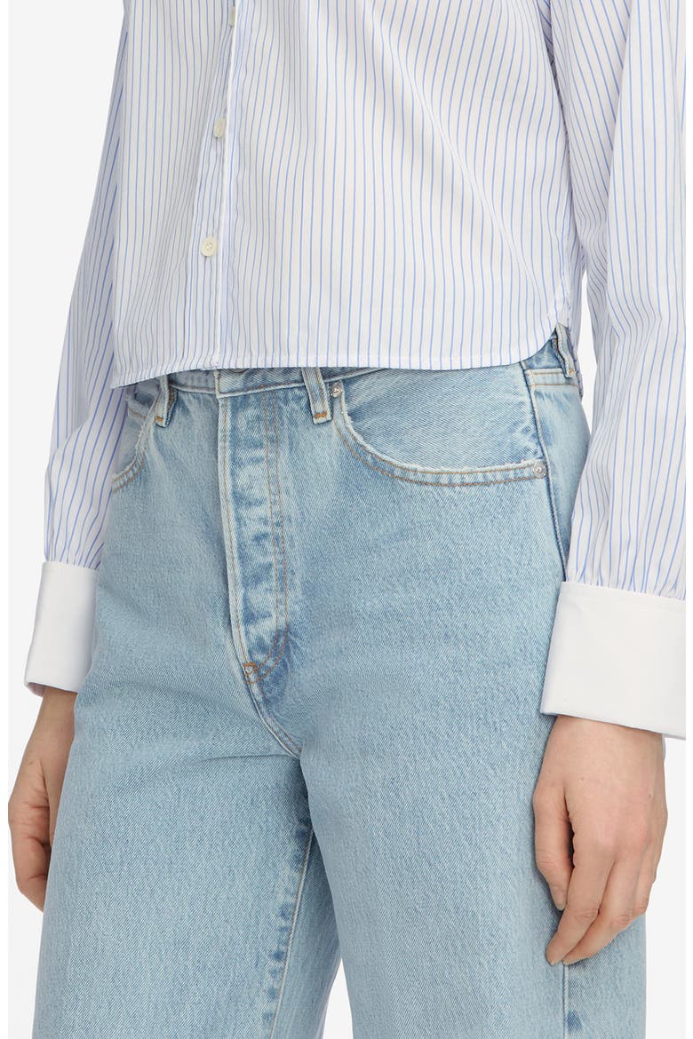 The Collegiate Super High Waist Wide Leg Jeans, Alternate, color, JOHANNA