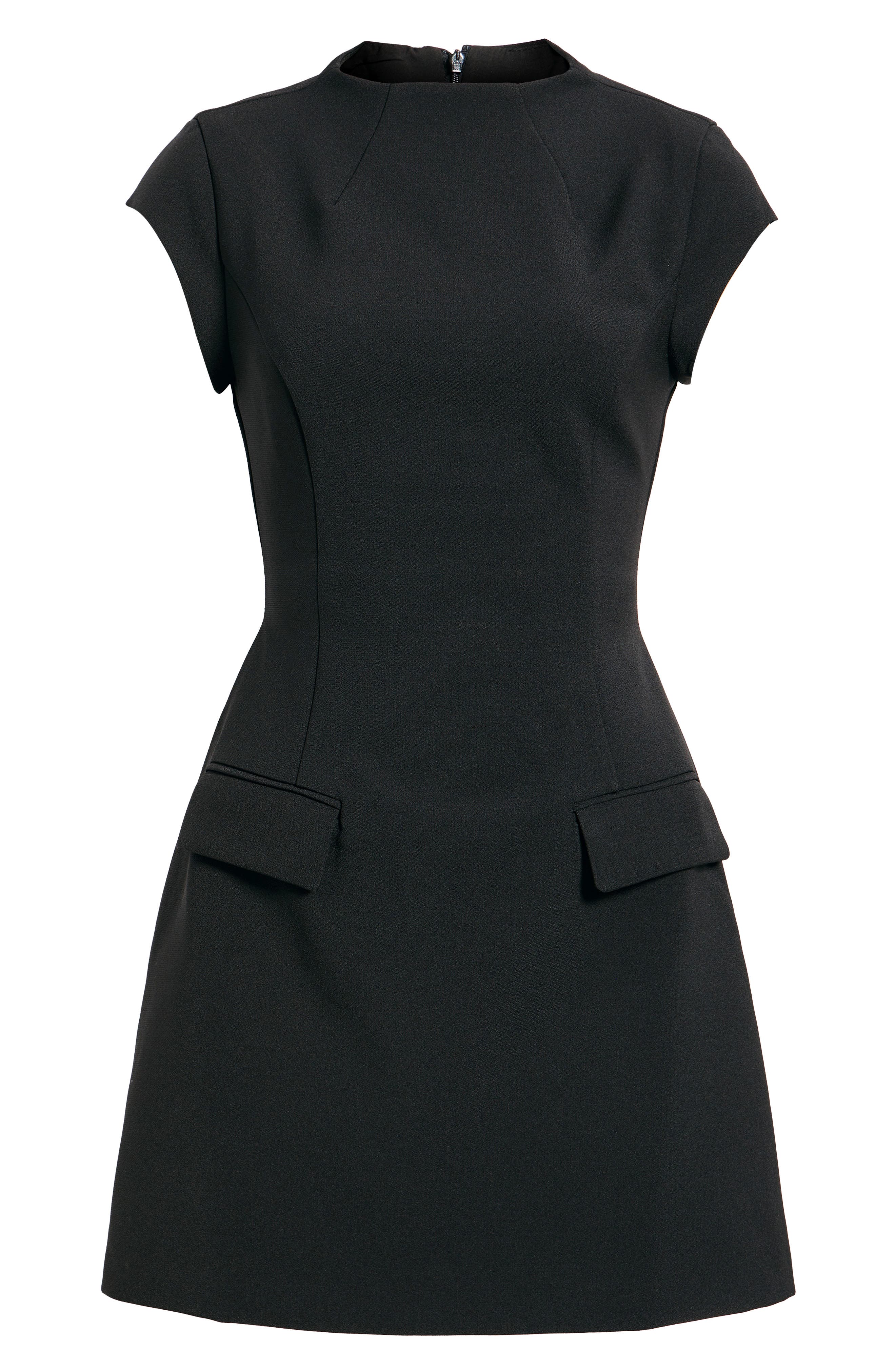 the ultimate muse cap sleeve mini dress black Cap Sleeve Mini Dress