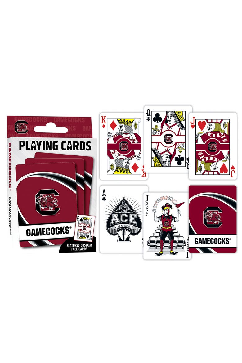 South Carolina Gamecocks Playing Cards, Alternate, color, Multicolor