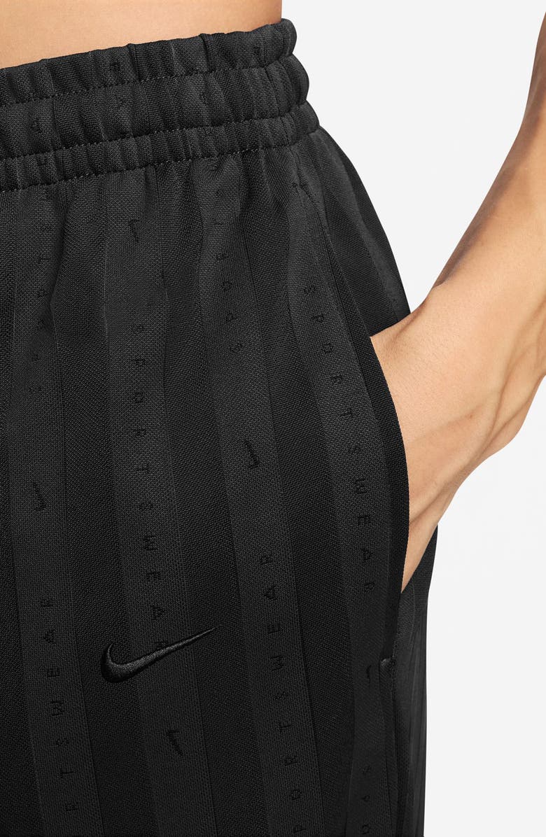 Nike Stripe Jacquard Track Pants, Alternate, color, Black/ Black