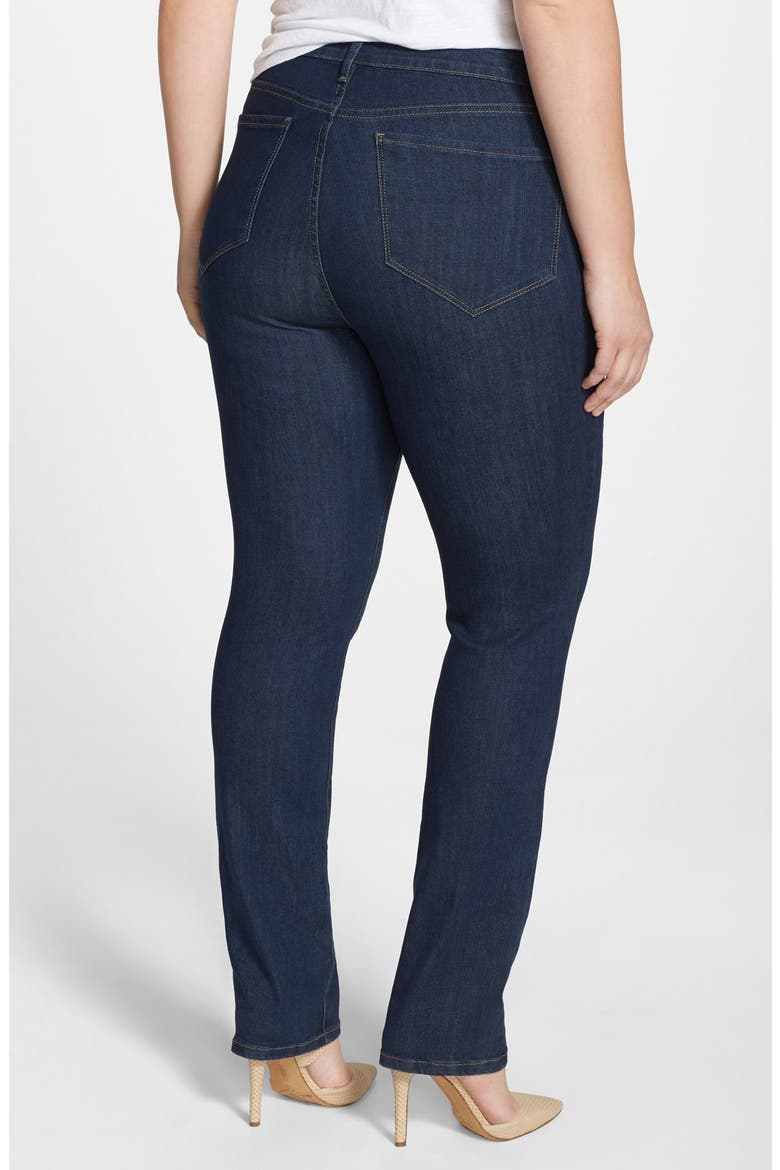 'Samantha' Stretch Slim Straight Leg Jeans, Alternate, color, EVERETT